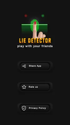 Lie Detector android App screenshot 0